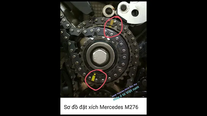hướng dẫn đặt xích cam mercedes m276 cam set diagram
