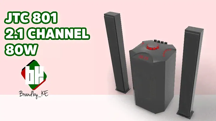 Multimedia Speaker System: JTC 801 2.1 Channel 80W