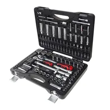 Набор головок 1/4",1/2" JTC, с принадлежностями, 110 предметов JTC-T110B-B72