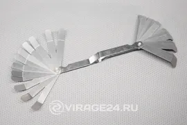 Набор щупов изогнутых двойной для измерения зазора 26 лезвий, JTC JTC-4291