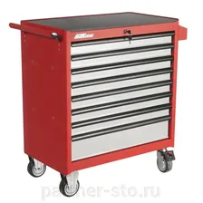 Тележка инструментальная 8 секций (JTC-5641) 861х1000х498мм JTC-5641