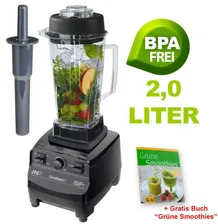 GreenSmoothie Maker JTC Omniblend TM767 2L Behälter BPAfrei Mixer Blender TM-767