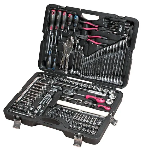 Набор инструментов JTC AUTO TOOLS (156 предм.) H156C-B72 черный-0